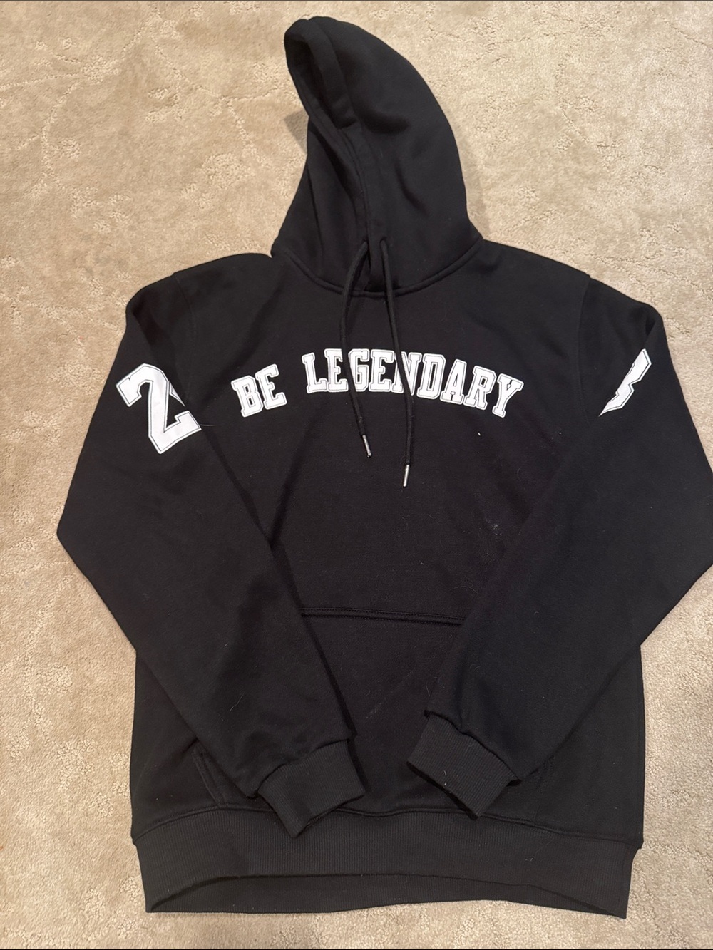 Be Legendary Black Hoodie - Boys